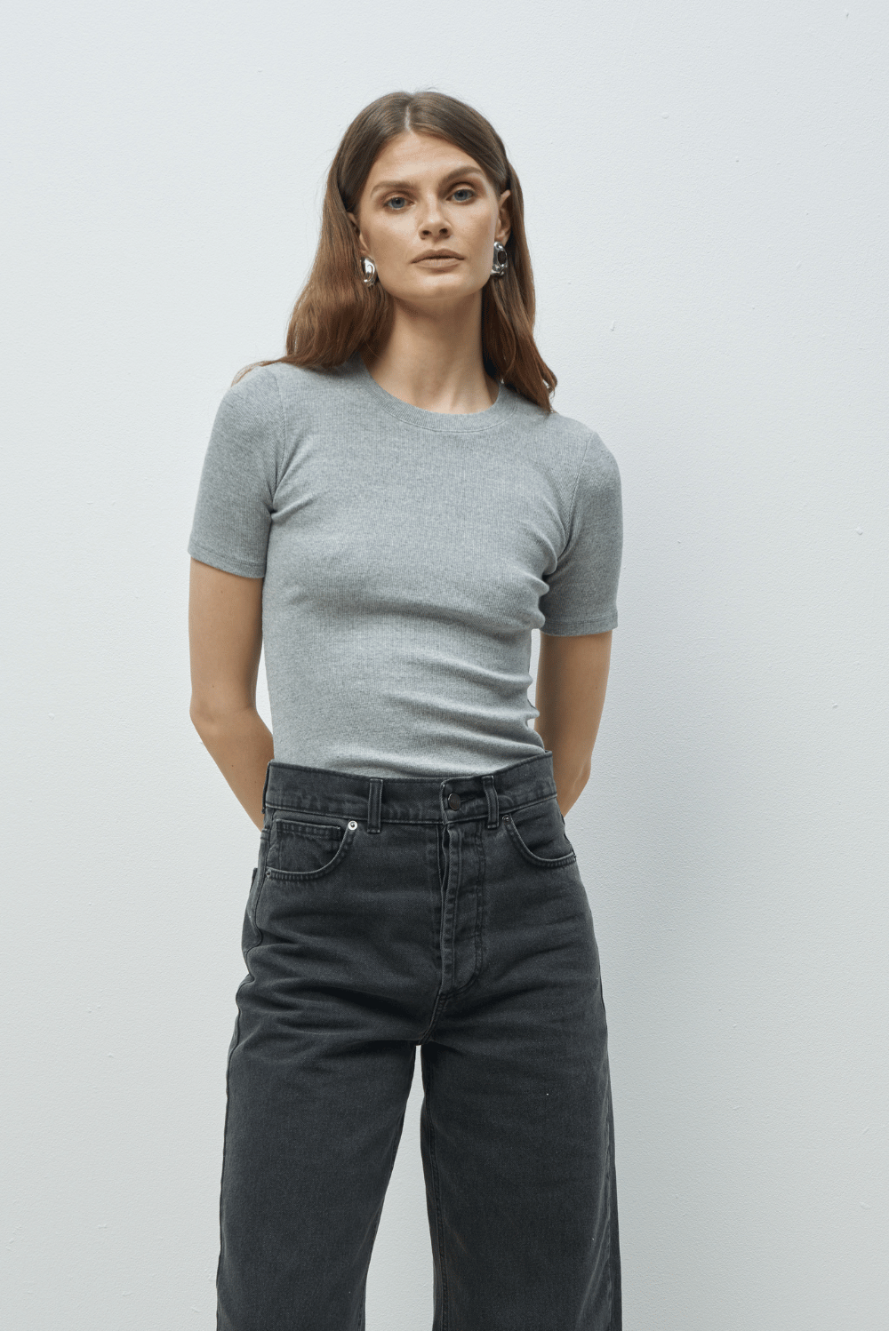 KOSZULKA MELBOURNE light grey