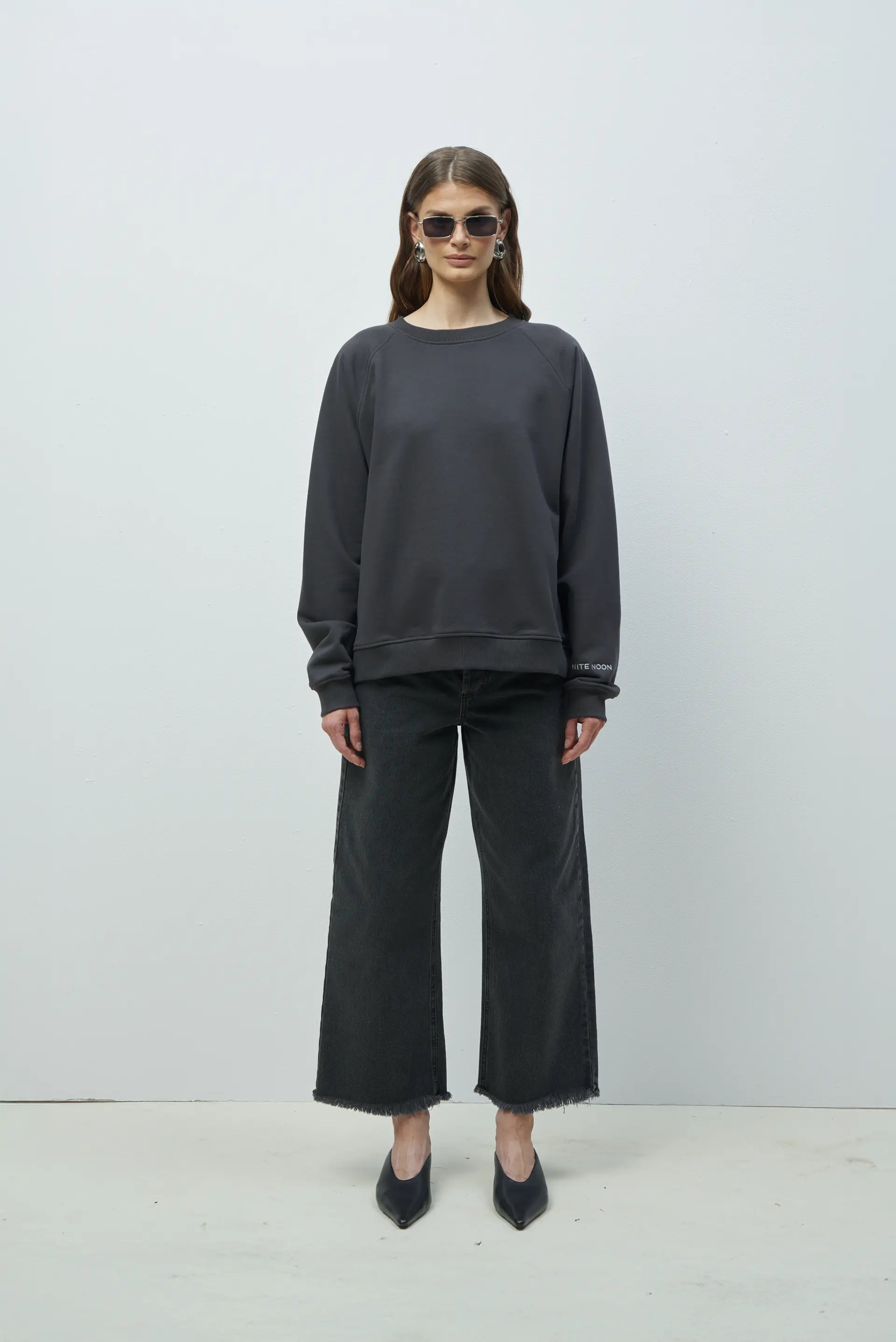 BLUZA VANCOUVER washed graphite