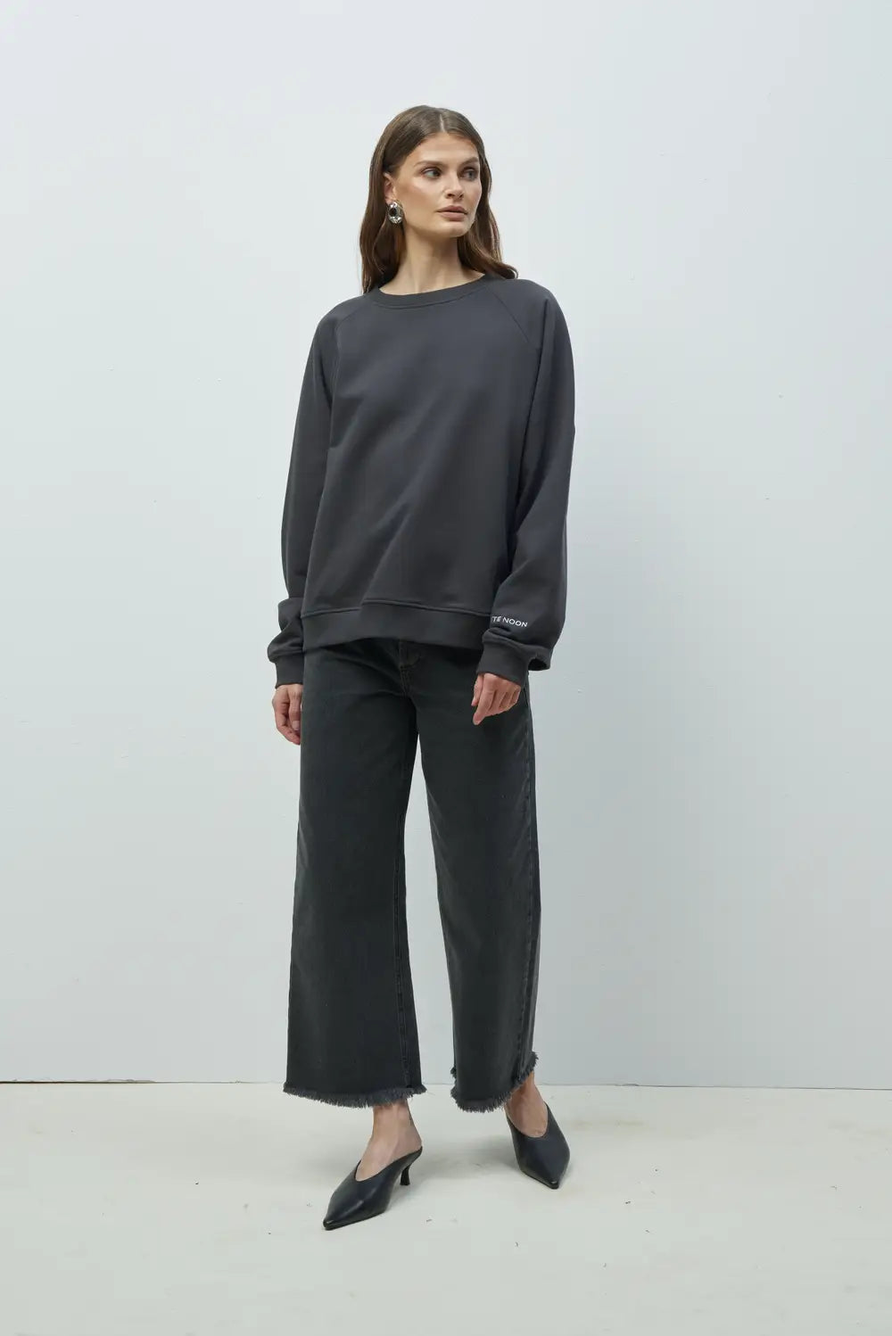 BLUZA VANCOUVER washed graphite