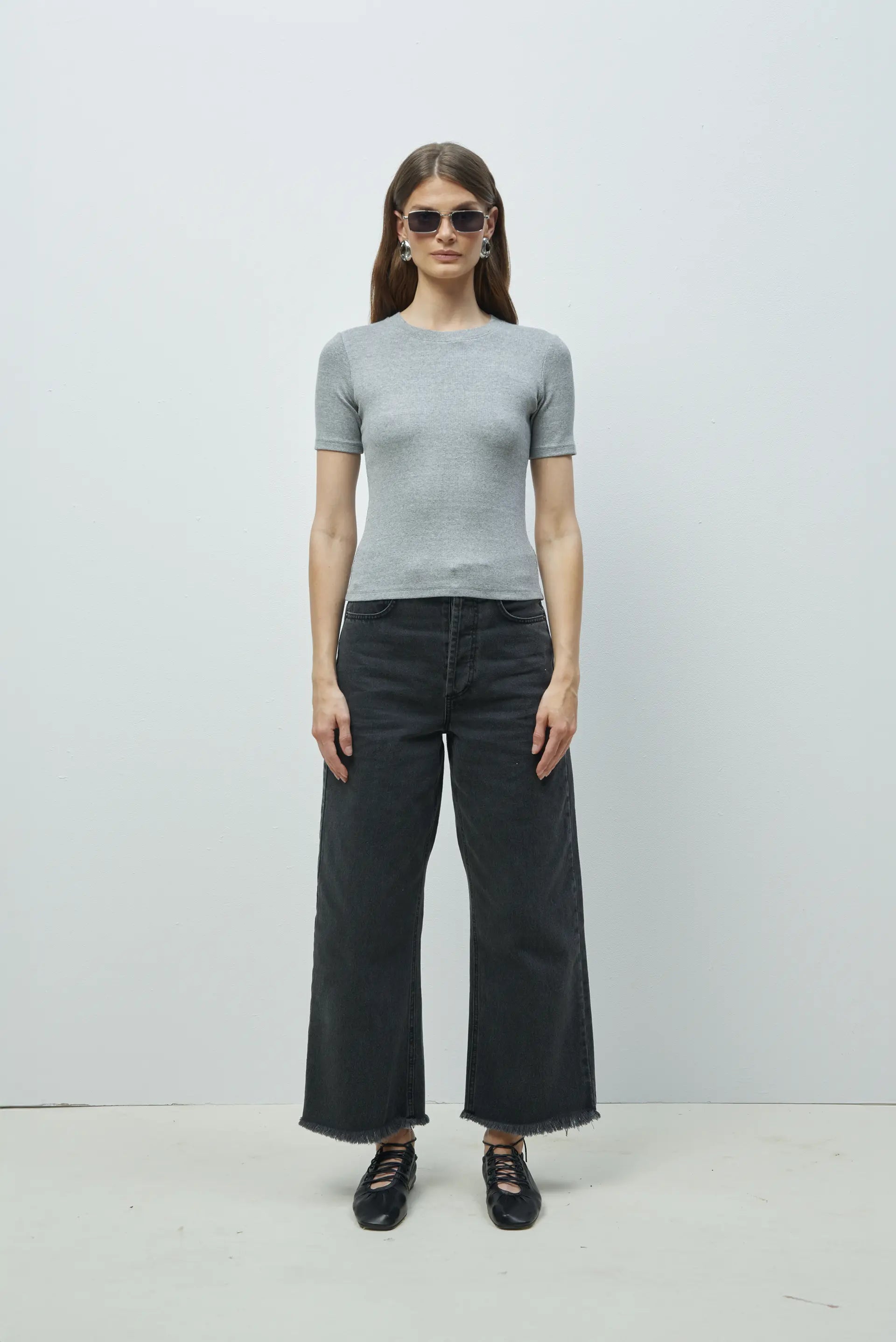 KOSZULKA MELBOURNE light grey