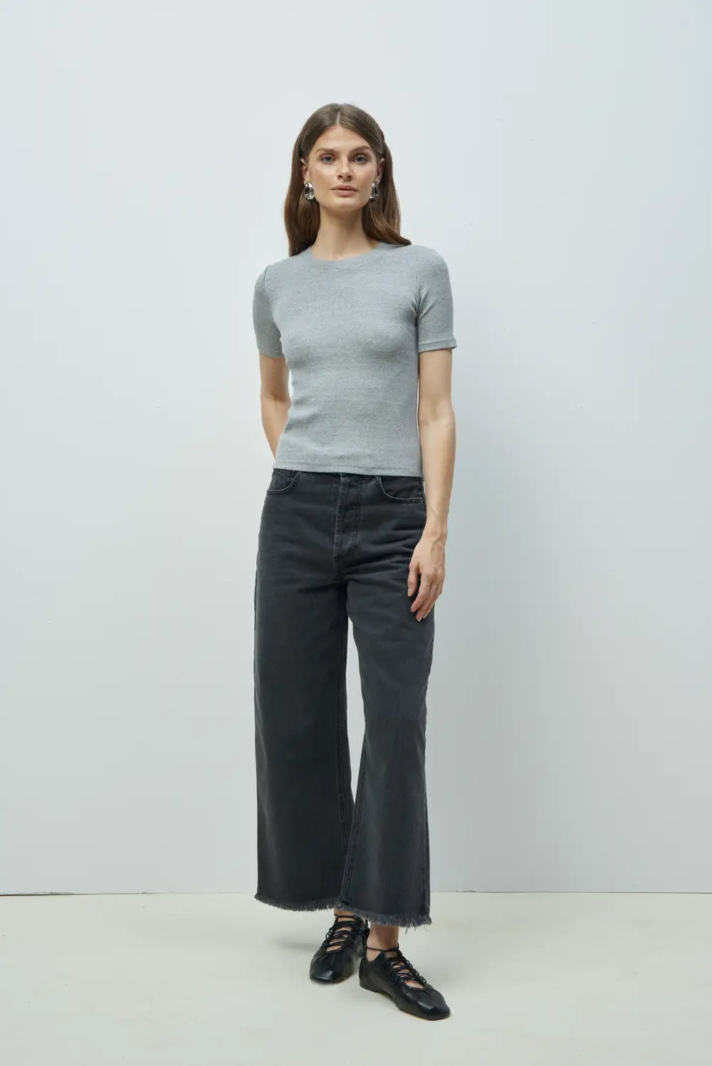 KOSZULKA MELBOURNE light grey